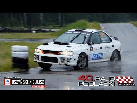 Uszyński / Sulisz - Subaru Impreza - 40 Rajd Podlaski I 2021