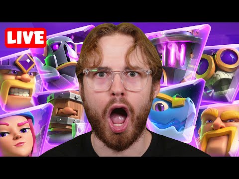 Winning a Game on Top Ranked with *EVERY CARD* in Clash Royale!