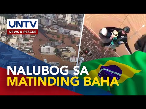 Nasawi sa matinding baha sa Brazil, umakyat na sa higit 70