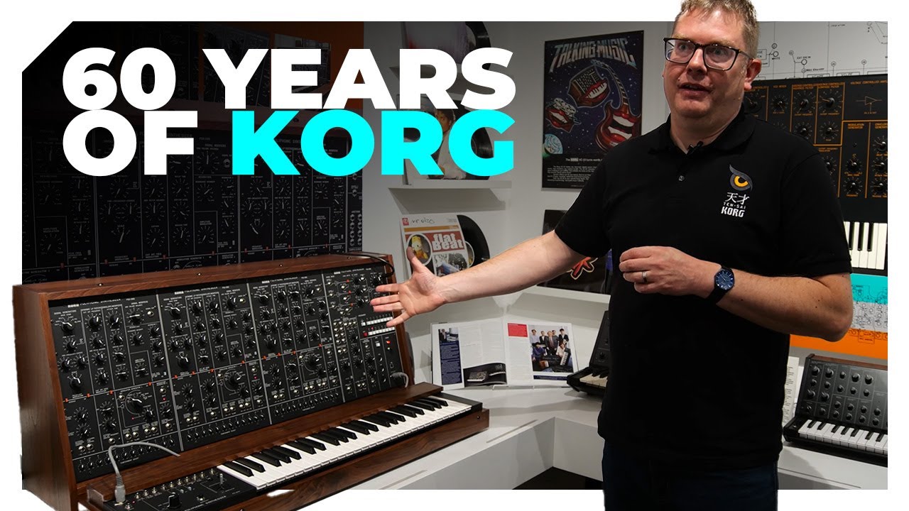 The history of Korg in 21 synths: Inside the new Korg Gallery - YouTube