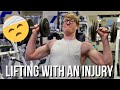 LIFTING WHILE INJURED IN HIGH SCHOOL??
