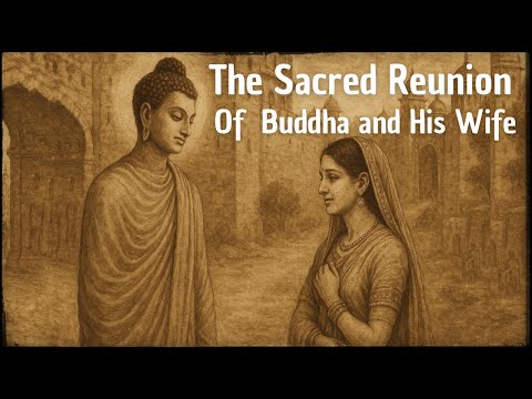 The Sacred Reunion of Buddha and His Wife