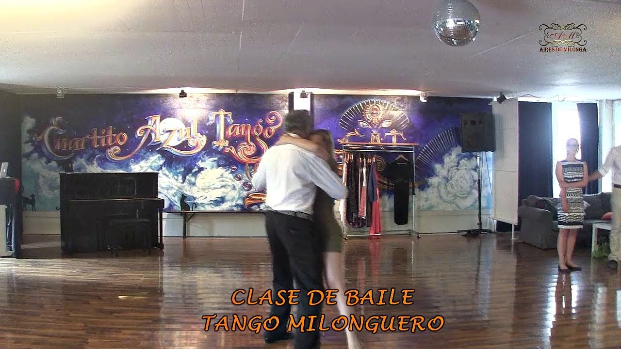 Baile de Tango milonguero, Angela Vaciu, Carlos Neuman