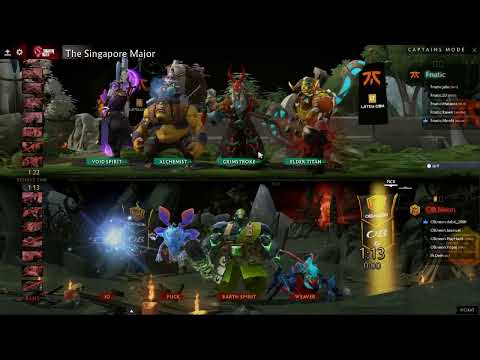 Dota 2 #Singapore Major - Fnatic vs OB.Neon