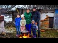 Life In The Ukrainian Mountains Cooking Over Fire Living With Nature