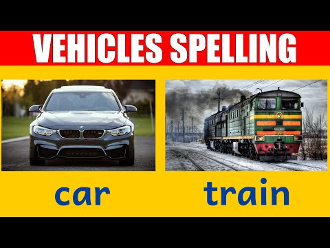 Vehicle Names - Learn Spelling and Pronunciation in English
