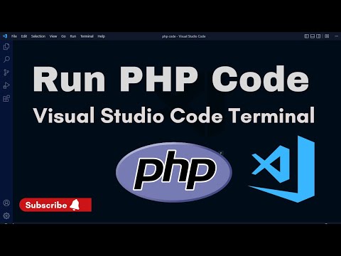 How to Run PHP Code in Visual Studio Code Terminal Console | PHP Executable Path VS CODE