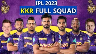 IPL 2023 | Kolkata Knight Riders Full  Squad | KKR Squad 2023 | kkr player list | Sports Over