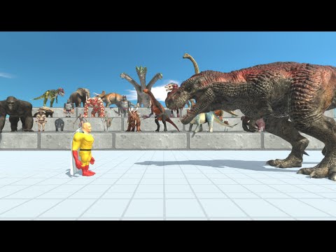 SAITAMA ( One Punch Man ) VS ALL UNIT - Animal Revolt Battle Simulator