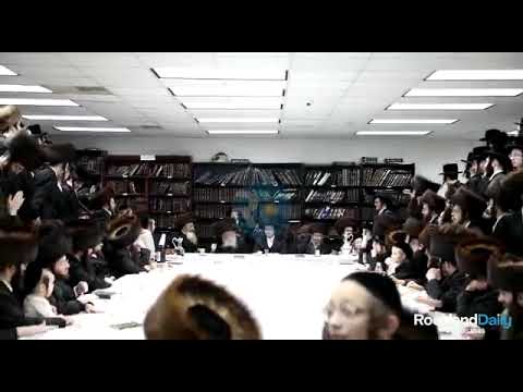 Chernobyl Rebbe Shabbos In Monsey - Teves 5783