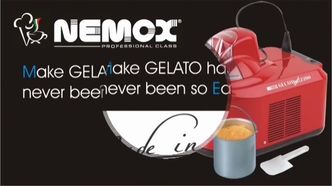 Výrobník zmrzliny GELATO CHEF 2200 i-Green Video