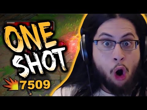 When Pro Players get Oneshot (feat. Sneaky, Imaqtpie, Doublelift; ...) | Epic Oneshot Montage