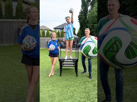 Three Levels Of World Cup Balls!
