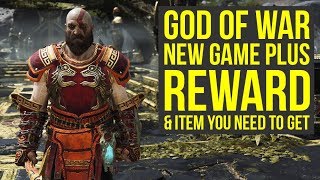 God of War New Game Plus HARDEST DIFFICULTY REWARD & Get This Item Again (God of War 4 New Game Plus