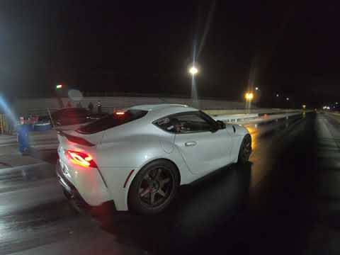 Toyota Supra Destroys Hellcat