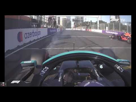Lewis Hamilton Safety Car Reset | Hamilton's Point Of View | Azerbaijan Grand Prix 2021
