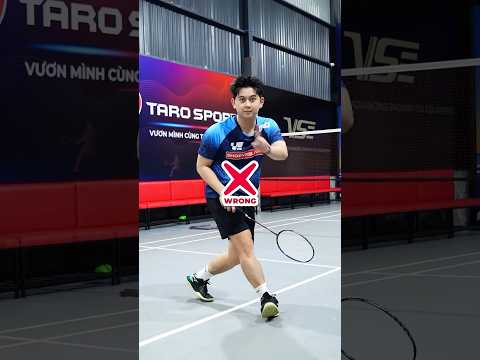 Tập Luyện Bắn Cầu Đơn Giản Tại Nhà ???  #vnb #caulong #badminton #shortvideo #shorts