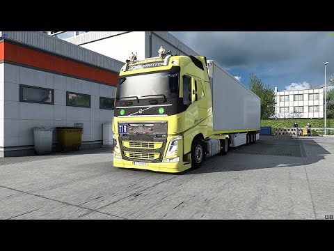 Euro Truck Simulator 2 | ETS2 1.43 | Volvo FH16 | Thrustmaster T300 gameplay