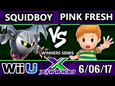 S@X 205 - Squidboy (Meta Knight) Vs. VGBC|Pink Fresh (Lucas) - SSB4 Winners Semis - Smash 4