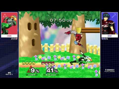 Beginner Beatdown 62 - Croc (Sheik) Vs. Kiwi (Marth) SSBM