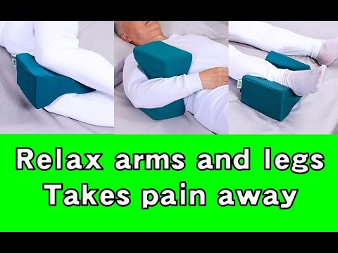 Knee memory foam pillow for side sleepers,sciatica,knee join...