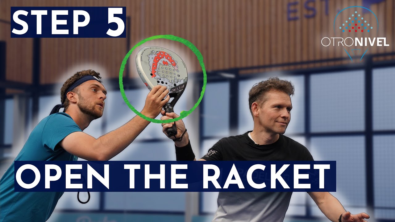 Eight steps to a functional killer forehand volley in Padel.
