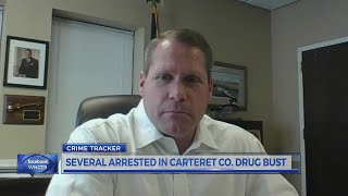 Several arrested in Carteret County drug bust