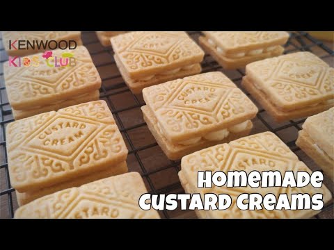 Custard Creams | Baking with Kids | How to | Homemade Biscuits | Recipe | Kenwood Kids Club | Ep141