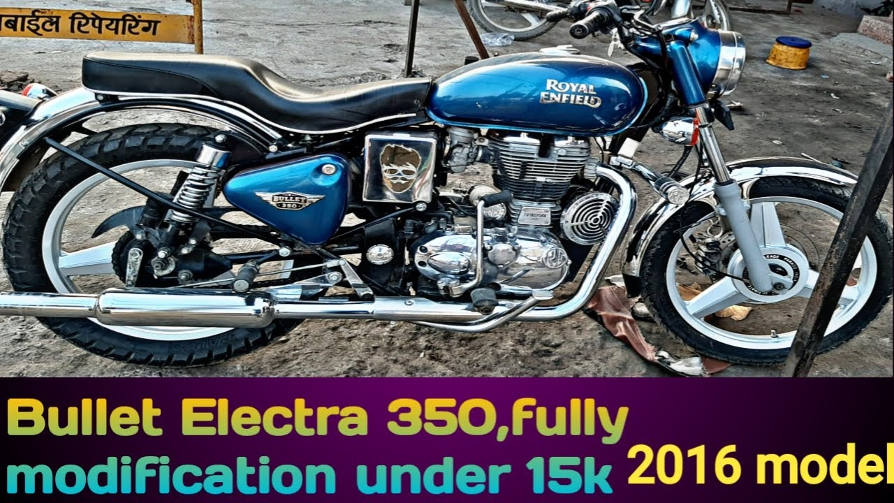 Royal Enfield modification, alloy wheels for bullet 350..