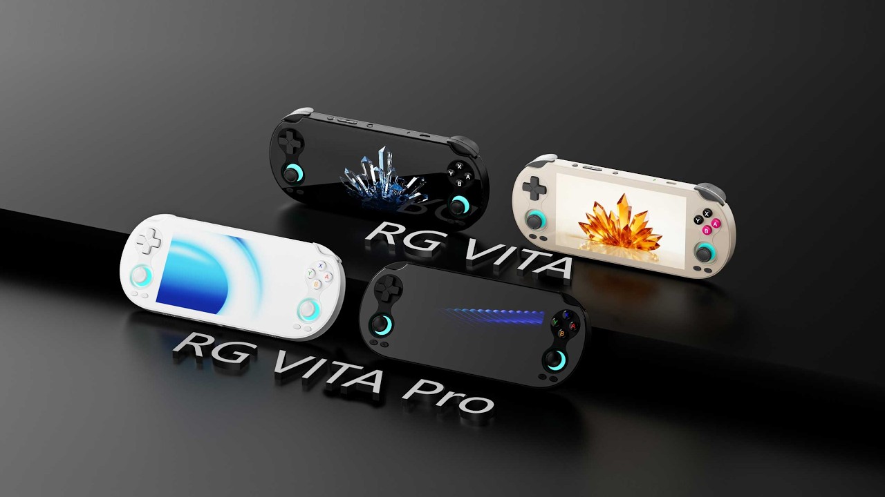 ANBERNIC RG VITA/RG VITA Pro is available for purchase now! - YouTube