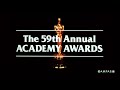 59th Annual Academy Awards Commercial (1987) [FTD-0687]