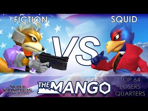 The Mango - Fiction (Fox) VS Squid (Falco) - SSBM Top64 - Losers Quarters