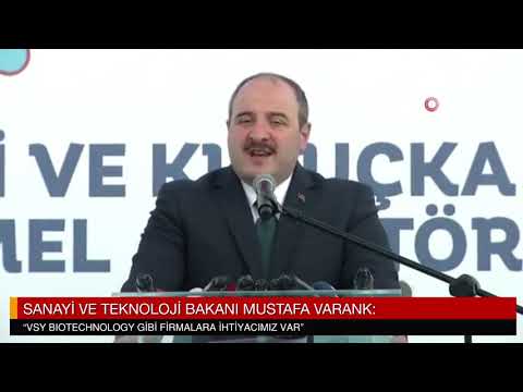 Bakan Varank: "VSY Biotechnology gibi Firmalara İhtiyacımız var"