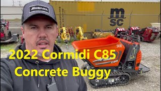 2022 Cormidi C85 Tracked Concrete Buggy
