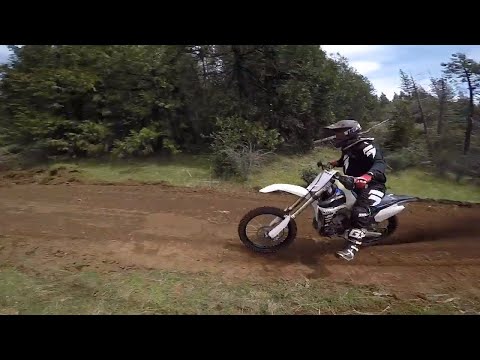 Testing Perfect New Motocross Berm and Step Up!