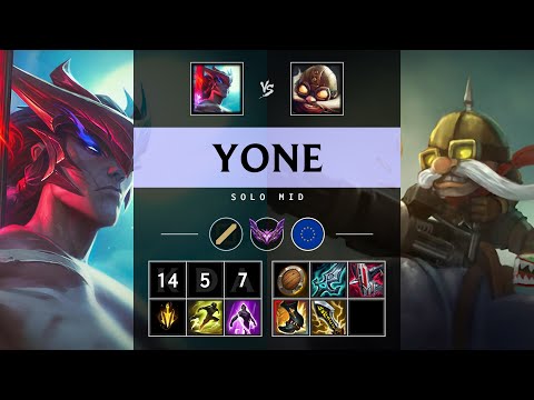 Yone Mid vs Corki - EUW Master Patch 25.18