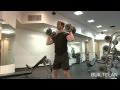 Dumbbell Hang Clean & Press Exercise