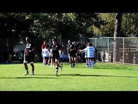 Lazio Rugby vs Cavalieri Union 30.10.2022 - Ingresso in campo - SS 2022-2023 Cavalieri Union Rugby