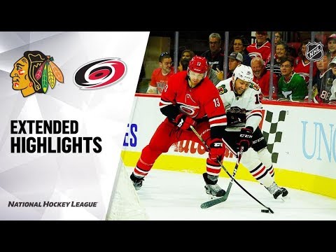 Chicago Blackhawks vs Carolina Hurricanes Oct 26, 2019 HIGHLIGHTS HD