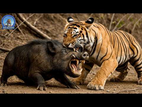 A Batalha Sem Fim Entre o Tigre-de-Bengala e suas Presas #animaisselvagens #vidaselvagem
