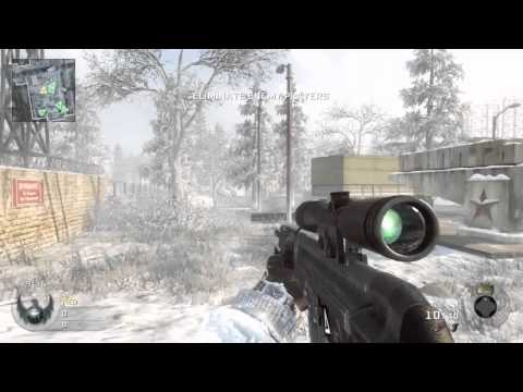 GAM3VIDZ - Black Ops: How I Start A TDM with a Sniper