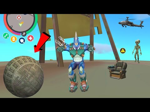 Rope Hero: Vice Town(Car Ball on Highest Tower)Ball Jumping Japang on Warehouse -Android Gameplay HD