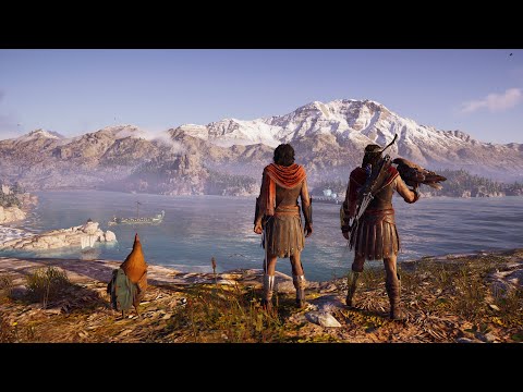Assassin's Creed Odyssey - Alexios and the fake Eagle Bearer - romance