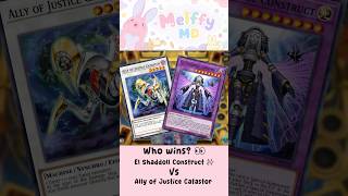 Ally of Justice Catastor โ๏ธ vs El Shaddoll Construct โจ๐ฐ#yugioh #masterduel #ocg #tcg #duellinks