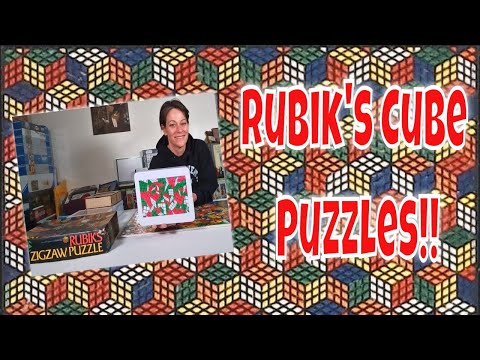 My Rubik's Cube Jigsaw Puzzle Collection!