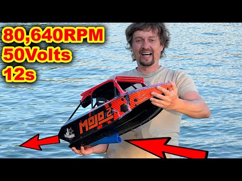 RC Jet Boat gets 3x Power Boost