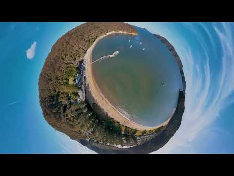 DJI Air 3 Drone video at Patonga Beach NSW Australia