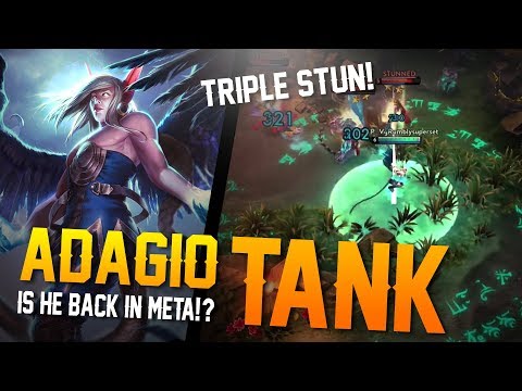 Vainglory - Road to Vainglorious [Gold]: IS HE META AGAIN!? Adagio |Captain| Gameplay