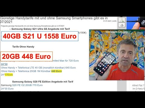 📱 Rentiert sich Handy-Tarif mit und ohne Samsung Galaxy #Verivox #sparhandy #saturn ?