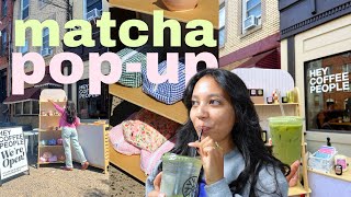 SELLING OUT at a local market💸🍵 // a realistic pop-up weekend in my life as a small business owner
